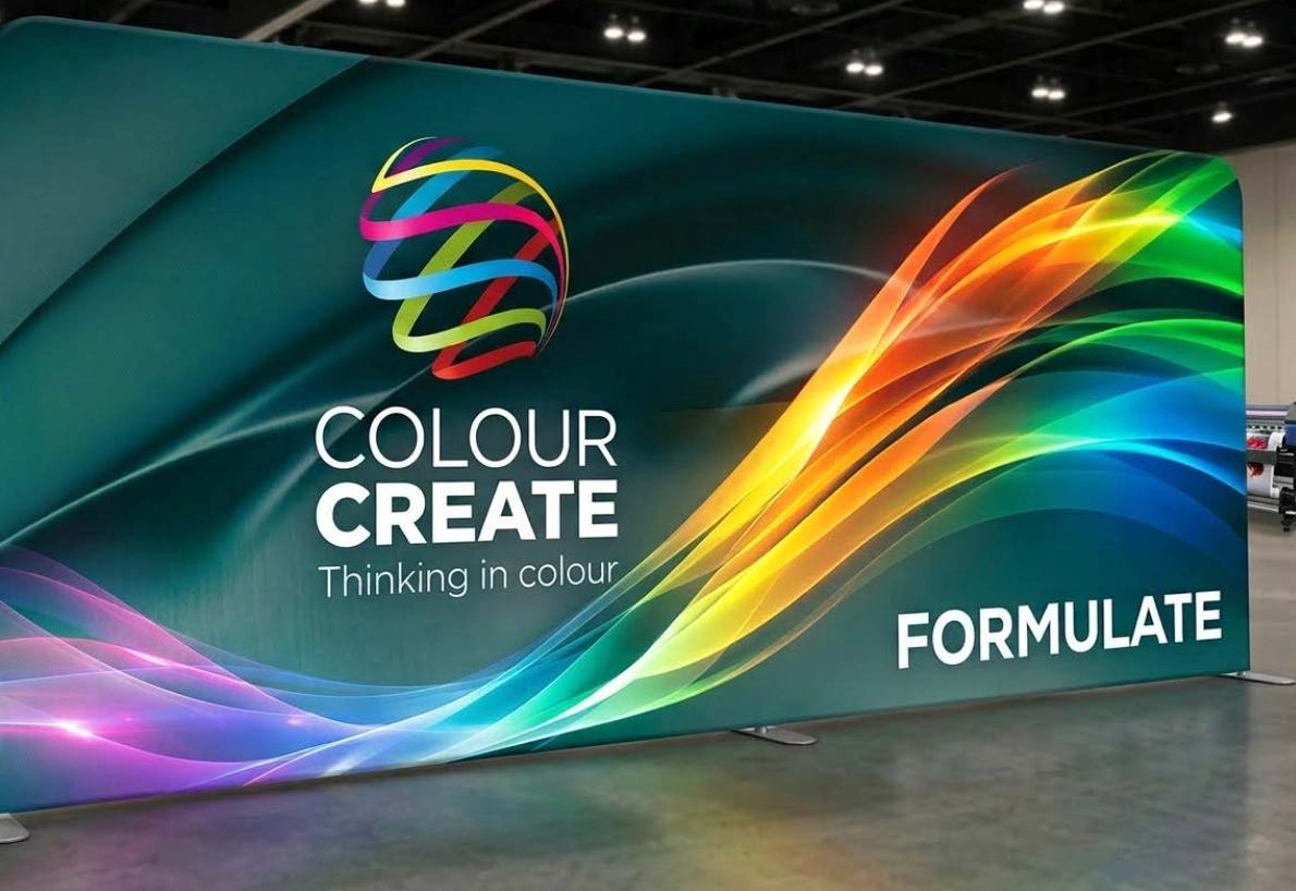 Fabric Walls at Colour Create