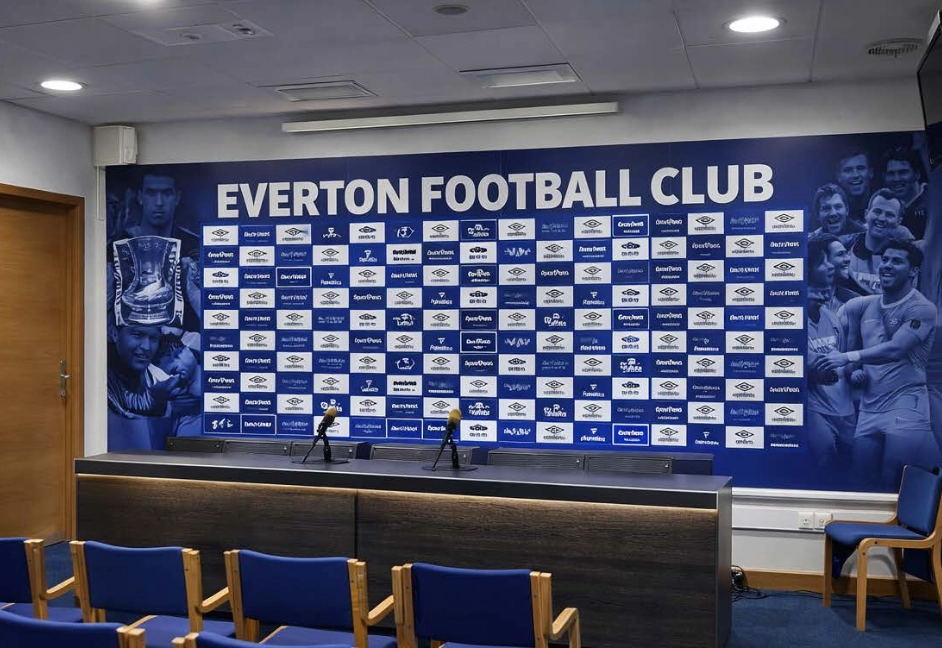 Press backdrops at Colour Create